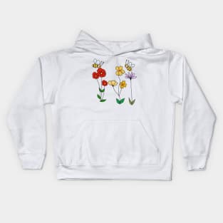 Happy Bees Kids Hoodie